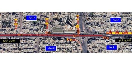 «هيئة الطرق»: إغلاق جزئي لـ «الدائري الرابع» باتجاه الجهراء