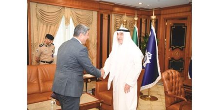 النائب الأول بحث تعزيز التنسيق الأمني ومكافحة الجريمة مع سفير أرمينيا