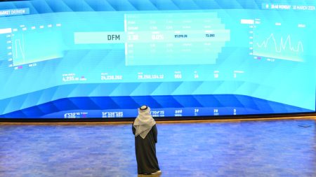 «دبي المالي» يربح 40.8 مليار درهم في أسبوع