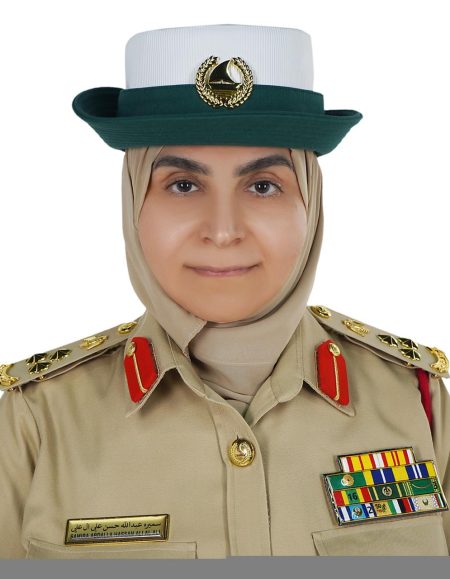 سميرة عبد الله آل علي أول امرأة برتبة عميد في تاريخ شرطة دبي