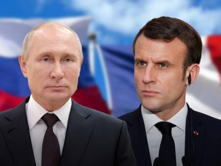 بعد قطيعة دامت ثلاث سنوات.. الرئيسان الروسي والفرنسي يناقشان تحديات السلام