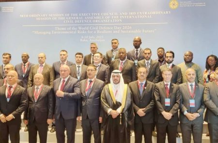 الفرج يرأس وفد وزارة الداخلية في اجتماعات أذربيجان