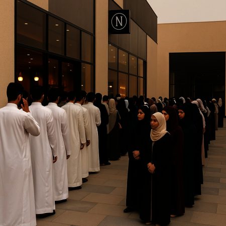 «هبّة اللاين» نشتري القهوة أم نشتري الطابور ؟!