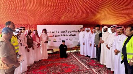 تدشين أعمال تقليم أشجار العرعر في غابات عسير