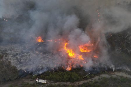 الحرائق تدمر 15 ألف هكتار في اللاذقية وفرق قطرية وعراقية تشارك في الإطفاء