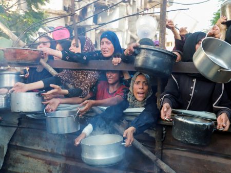 الجوع يفتك بمليون وربع شخص ويهدد 650 ألف طفل بغزة