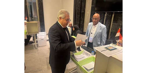 السفير المصري لــ ” الأنباء “: الجالية المصرية في طليعة المصريين في الخارج في المشاركة الانتخابية