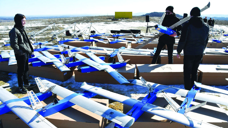 «المُسيّرات الاعتراضية الرخيصة».. حل أوكراني مثالي لصدّ الهجمات الروسية