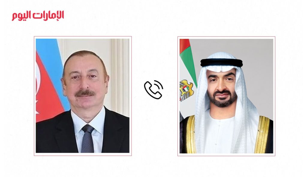 رئيس الدولة يهنئ هاتفياً رئيس أذربيجان باتفاق السلام الأذري – الأرميني التاريخي