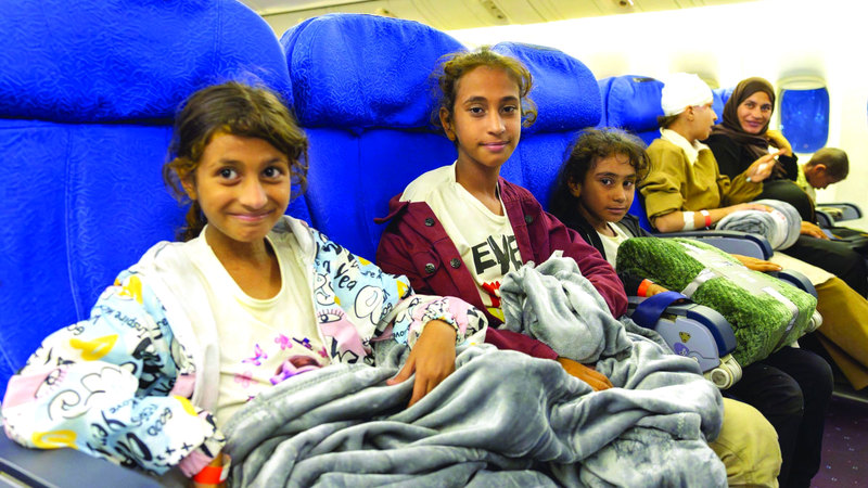 تنفيذاً لتوجيهات رئيس الدولة.. الإمارات تُنفّذ إخلاء طبياً عاجلاً لـ 155 من المصابين والمرضى من غزة برفقة ذويهم