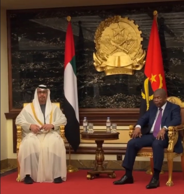 رئيس الدولة يبحث مع رئيس أنغولا العلاقات الثنائية وسبل تعزيزها لمصلحة التنمية المشتركة