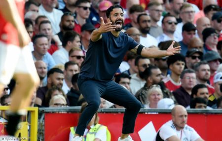 رغم خسارة أرسنال.. أموريم: قادرون على هزيمة أي فريق