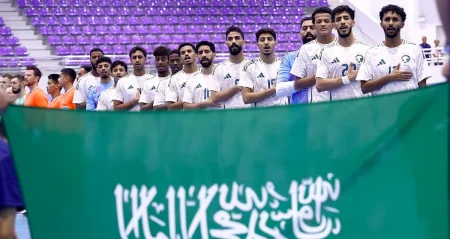 أخضر كرة قدم الصالات يهزم الصين ويتأهل إلى نهائي بطولة القارات