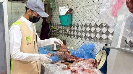 أمانة نجران: إغلاق ملحمة بحي الخالدية