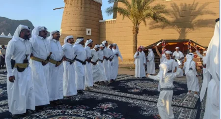 "الرزفة".. أحد الفنون الفلكلورية البارزة في منطقة نجران