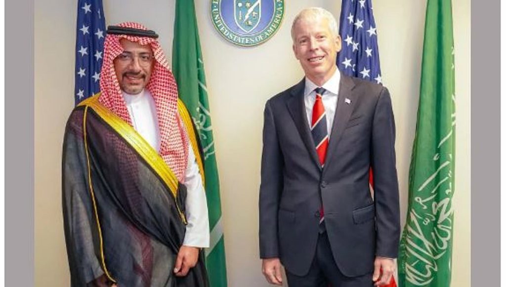«الخريف» يبحث مع وزير الطاقة الأمريكي تعزيز التعاون في قطاع التعدين والمعادن الحرجة