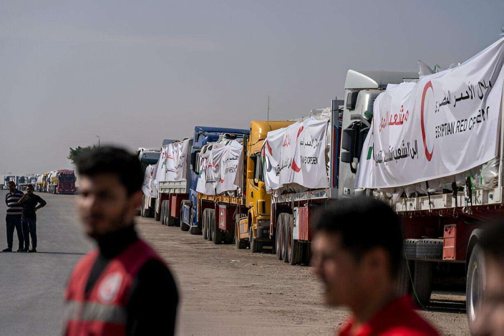 في يوم الإنسانية.. مصر تمد يد العون لغزة بينما يُدير العالم ظهره للفلسطينيين | فيديو