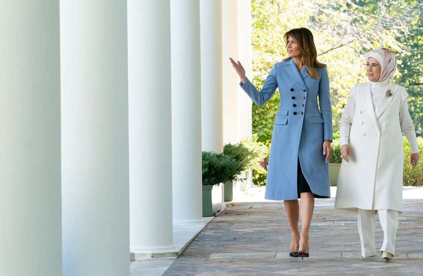 قرينة الرئيس التركي لـ ميلانيا ترامب: غزة تستحق نفس الاهتمام الذي حظيت به أوكرانيا