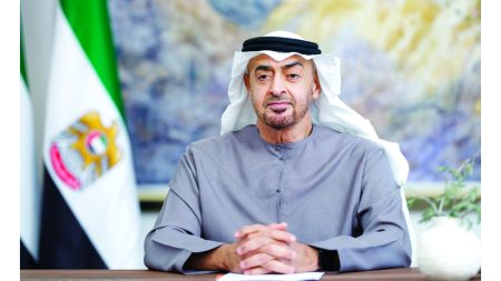 رئيس الدولة يؤكد تضامن الإمارات مع قطر إثر الاعتداء الإسرائيلي على أراضيها