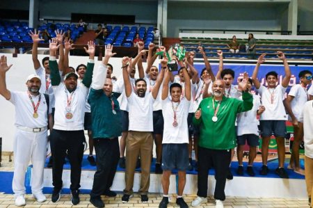 إنجاز تاريخي.. 39 ميدالية ملونة و15 رقماً قياسياً.. منتخب الألعاب المائية يتألق عربياً