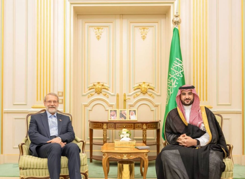 وزير الدفاع يبحث تطورات الأوضاع الإقليمية مع الأمين العام للمجلس الأعلى للأمن القومي الإيراني