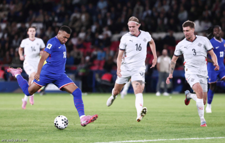 فرنسا تنجو من الكمين الآيسلندي بثنائية