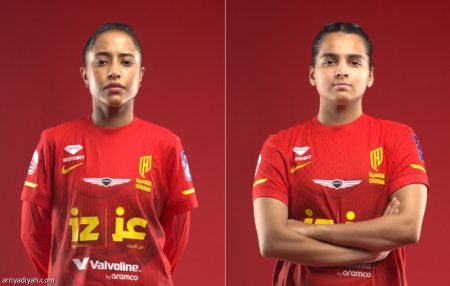 ميان والعنود تدعمان دفاع سيدات القادسية