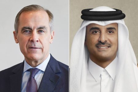 أمير دولة قطر يرحب بإعلان كندا عزمها الاعتراف بدولة فلسطين