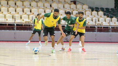 أخضر الصالات يدشّن تدريباته في المرحلة الثالثة استعدادًا لتصفيات كأس آسيا 2026