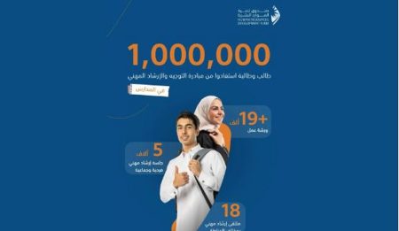 مليون مستفيد من مبادرة التوجيه والإرشاد المهني في المدارس