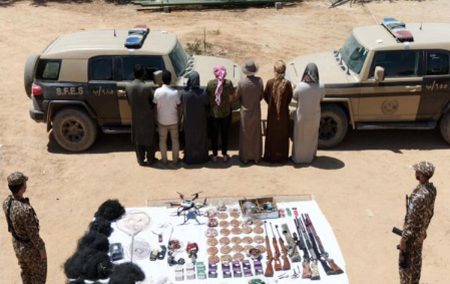 القبض على 7 أشخاص لارتكابهم مخالفة الصيد دون ترخيص في محمية الملك سلمان الملكية