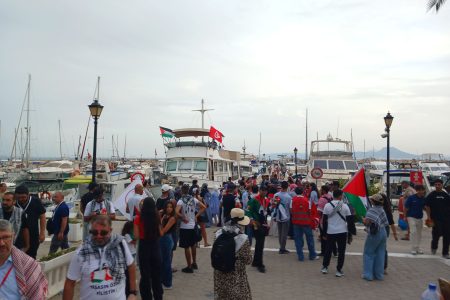 “أسطول الصمود” يبحر غدا من تونس إلى غزة مع 20 سفينة إضافية