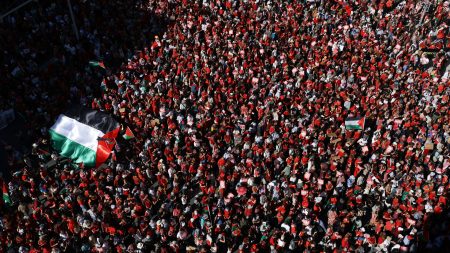 مظاهرة في بروكسل تطالب بفرض عقوبات على إسرائيل