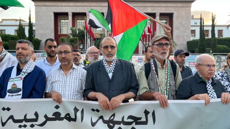 غضب أمام البرلمان المغربي احتجاجا على الهجوم الإسرائيلي على الدوحة