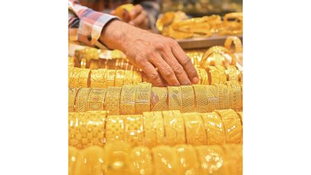 إدراج الذهب عيار «14 قيراطاً» ضمن قوائم شاشات الأسعار في دبي