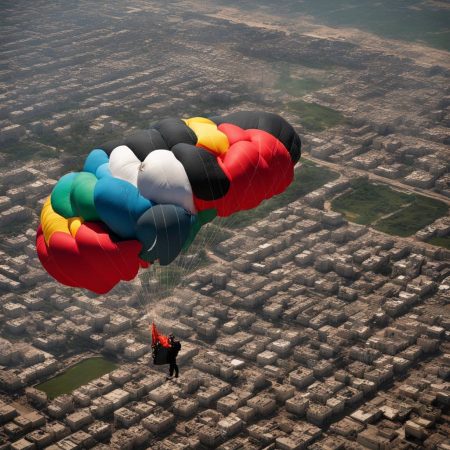 A Look at a Gaza Airdrop Through the Lens of a New York Times Photographer