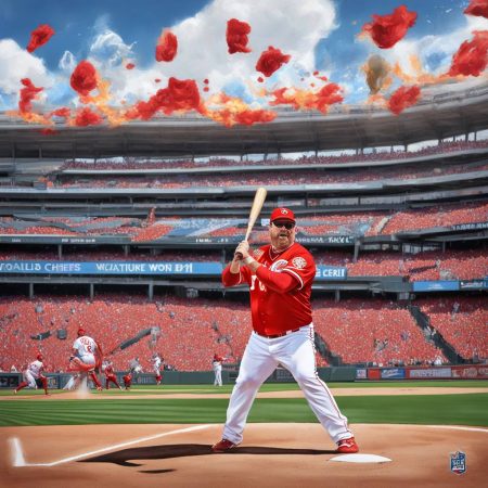 Andy Reid of the Chiefs wows crowd with flawless first pitch at Royals' Opening Day