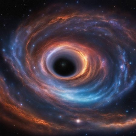 Astronomers reveal powerful magnetic fields swirling near the perimeter of the central black hole in the Milky Way