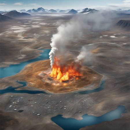 Burning waste in open pits contributes to air pollution in northwestern Greenland