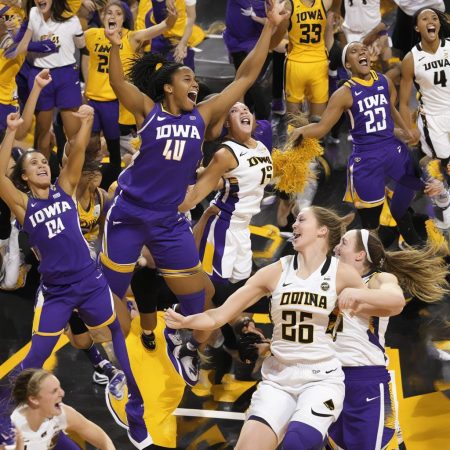 Caitlin Clark shines as Iowa advances to Elite 8, sets up rematch with defending champion LSU