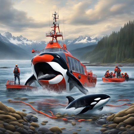 'Challenging Mission': Low Tide Halts Orca Rescue Efforts in British Columbia