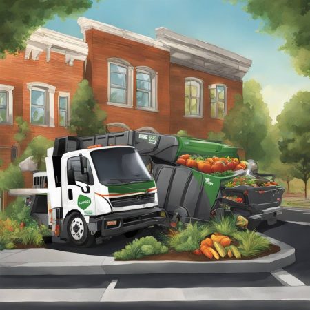 Curbside Collection Enhances Organic Waste Composting and Reduces Methane Emissions