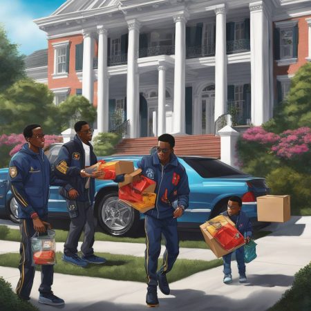 Diddy's sons retrieve belongings from LA mansion following arrest during federal raid