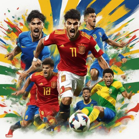 Exciting Draw: Spain and Brazil Tie 3-3 with Lucas Paqueta's Late Equalizer and Rodri's Double