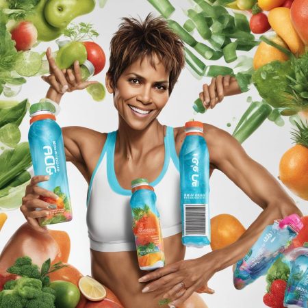 Exclusive: Halle Berry Hydrates with Barcode's Plant-Based and Sugar-Free Fitness Water