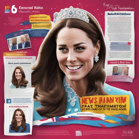 Experts say a Russian group spread disinformation about Kate Middleton