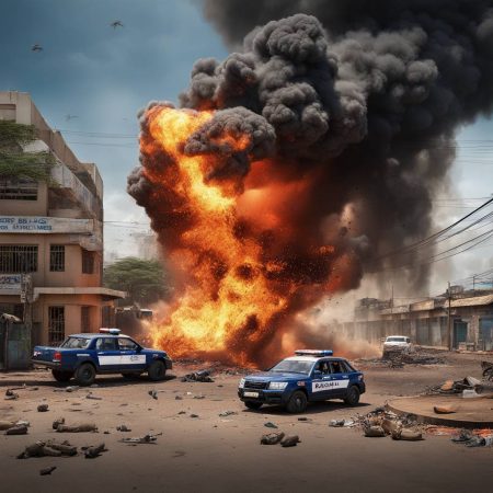 Explosion near Kenyan police station kills 4, including 3 officers