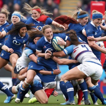 France maintains unbeaten start by defeating resilient Scotland in Women's Six Nations match in Edinburgh