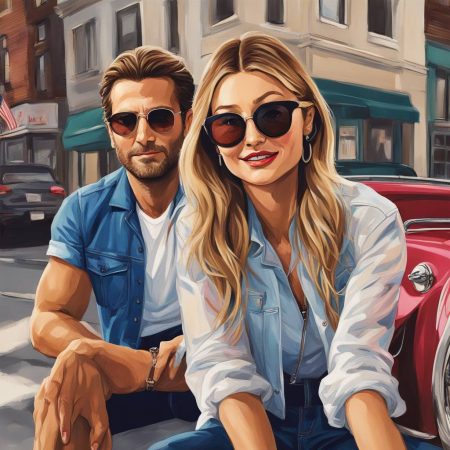 Gigi Hadid and Bradley Cooper Keep It Casual for Date Night