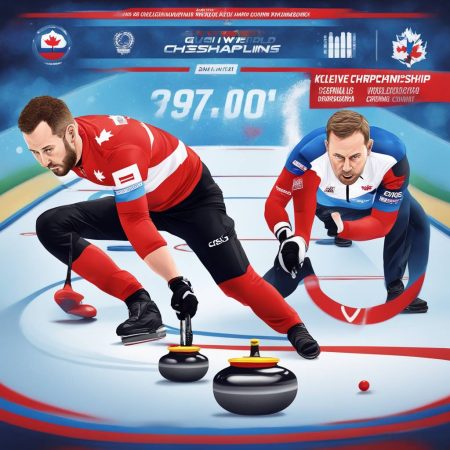 Gushue from Canada narrowly defeats Klima from Czechia in an overtime end at the world men's curling championships